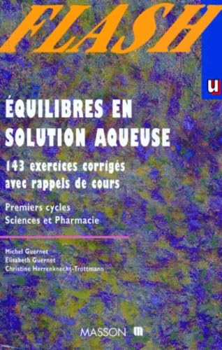 Exercices de chimie analytique, avec rappels de cours
