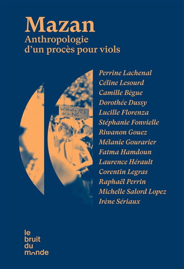 Couverture de Mazan : anthropologie d'un procès pour viols