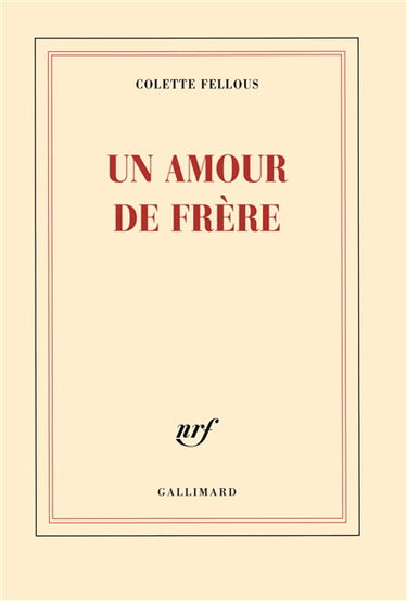Un amour de frère