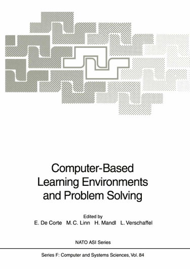 Couverture de Computer-Based Learning Environments and Problem Solving