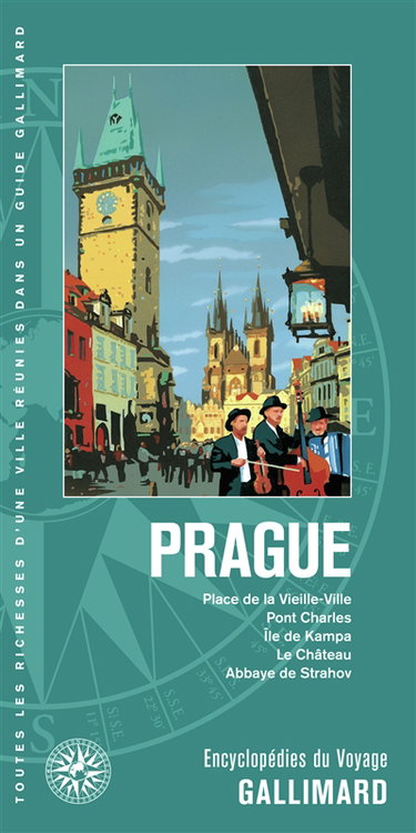 Couverture de Prague : place de la Vieille-Ville, pont Charles, île de Kampa, le Château, abbaye de Strahov