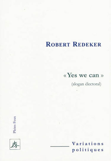 Yes we can (slogan électoral)