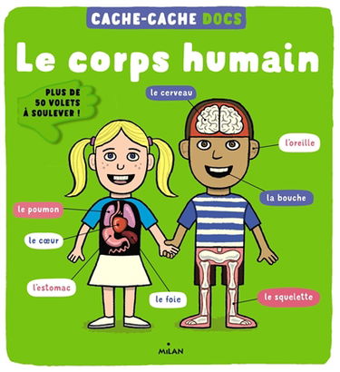 Le corps humain : plus de 50 volets à soulever !