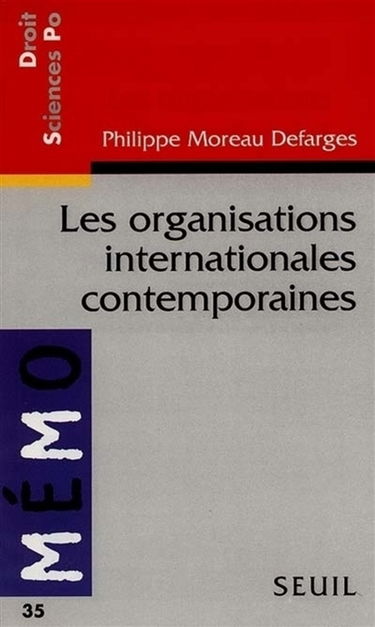 Les organisations internationales contemporaines