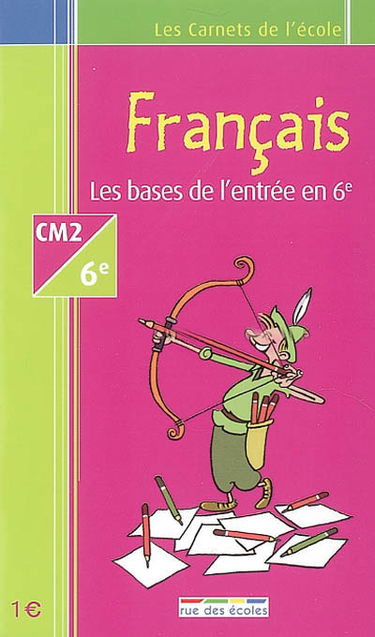 Français CM2-6e : les bases de l'entrée en 6e