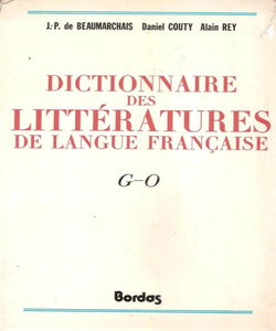 Dictionnaire des littératures de langue française, 3 volumes