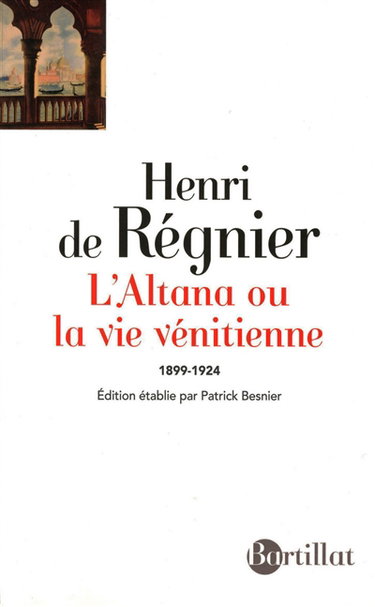 Couverture de L'altana ou La vie vénitienne : 1899-1924