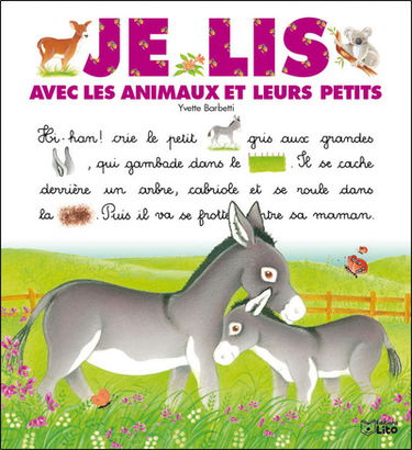 Je lis avec les animaux et leurs petits