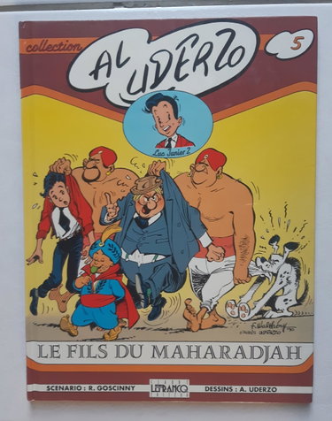 Couverture de Luc Junior. Le fils du maharadjah
