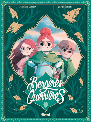 Couverture de Bergères guerrières : coffret T01 à 04