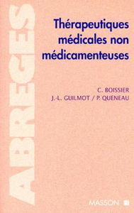 Thérapeutiques médicales non médicamenteuses