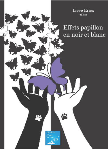Effets papillon en noir et blanc