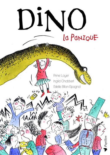 Couverture de Dino la panique