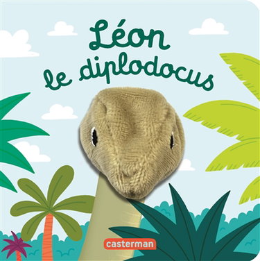 Couverture de Léon le diplodocus par Hélène Chetaud