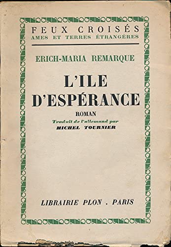 Couverture de L'île d'espérance - Traduction de Michel Tournier
