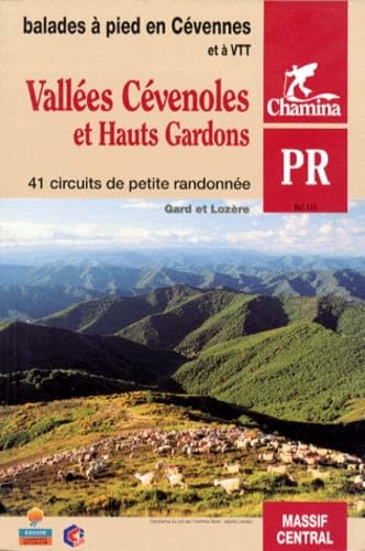 Couverture de Vallées cévenoles et hauts gardons