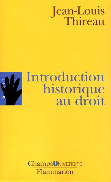 Introduction historique au droit