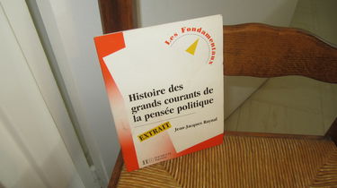Histoire des grands courants de la pensée politique