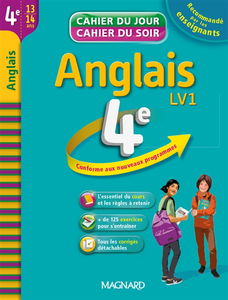 Anglais 4e, 13-14 ans : LV1 : conforme aux nouveaux programmes