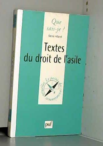 Les textes du droit de l'asile