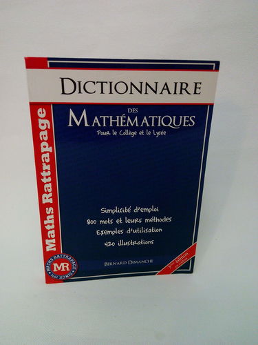 Dictionnaire des Maths Lycée