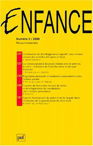 Enfance, n° 2