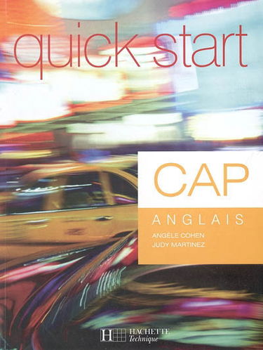 Quick start, CAP anglais
