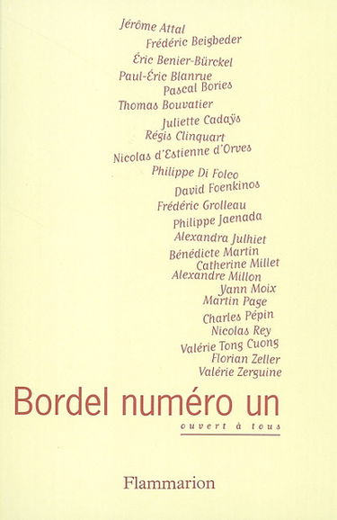 Bordel, n° 1