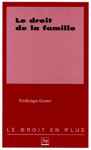 Le droit de la famille