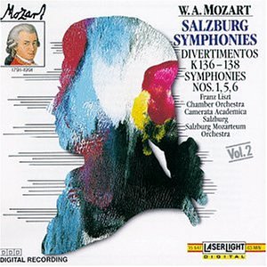 Couverture de Salzburg Symphonies 2