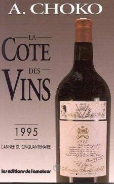 La cote des vins, 1995