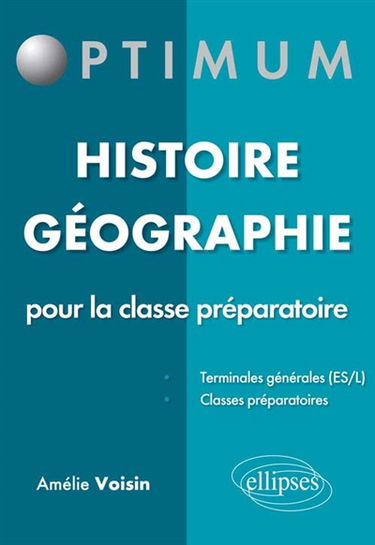 Histoire géographie : terminales générales (ES, L), classes préparatoires