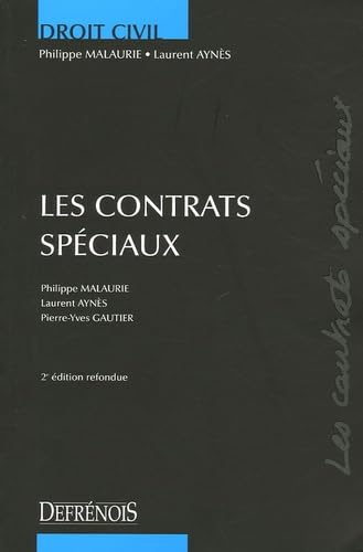 Les contrats spéciaux