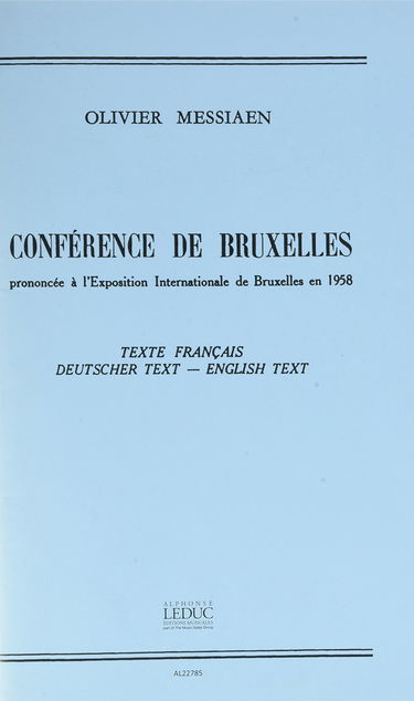CONFERENCE DE BRUXELLES