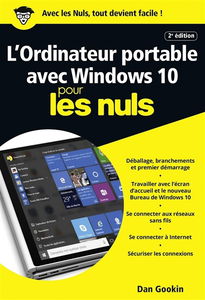 L'ordinateur portable avec Windows 10 pour les nuls