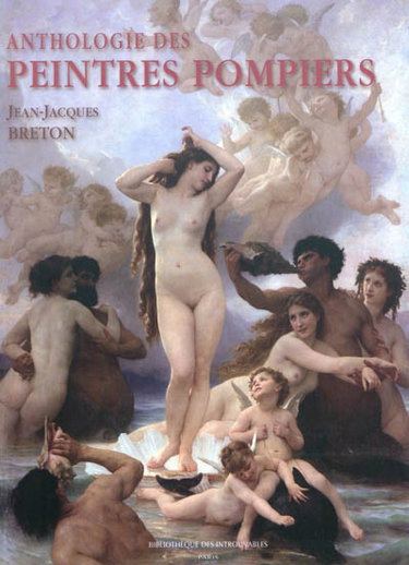 Couverture de Anthologie des peintres pompiers