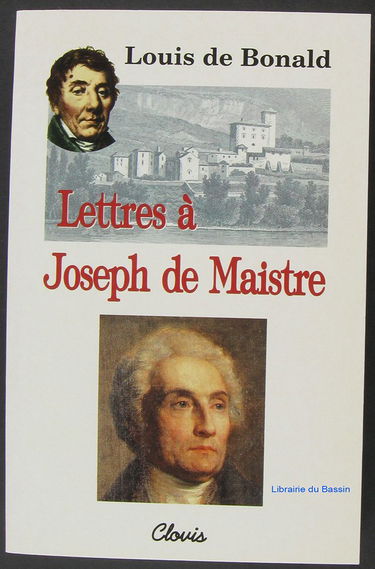 Lettres à Joseph de Maistre