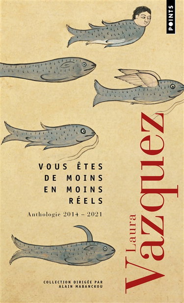 Couverture de Vous êtes de moins en moins réels : anthologie 2014-2021