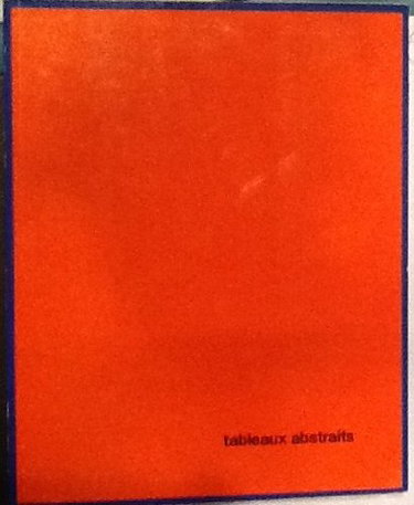 Couverture de Tableaux abstraits