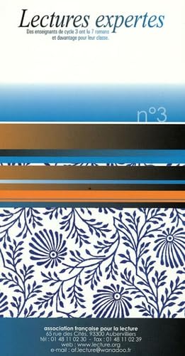 Lectures expertes n° 3 cycle 3