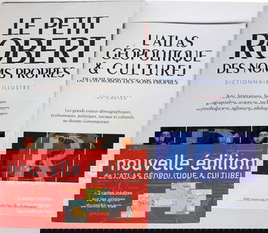 Dictionnaire Le Petit Robert 2003-2004 : Des noms propres (inclus un Atlas géopolitique et culturel)