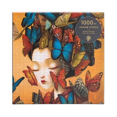 Couverture de Puzzles Madame Butterfly : 1000 pièces