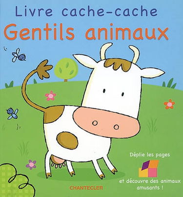 Gentils animaux : déplie les pages et découvre des animaux amusants !