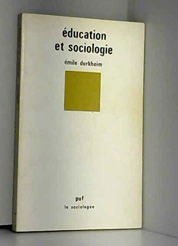 Education et sociologie