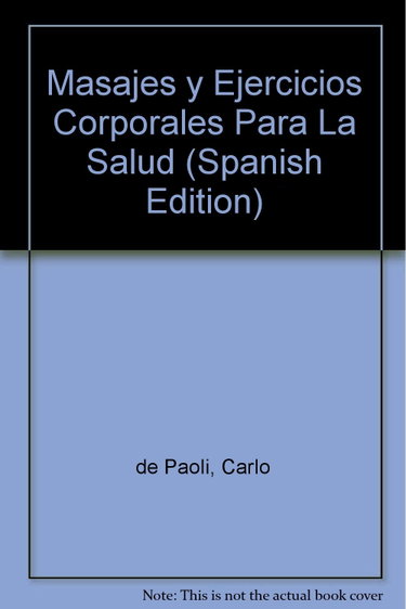 Couverture de Masajes, ejercicios, salud