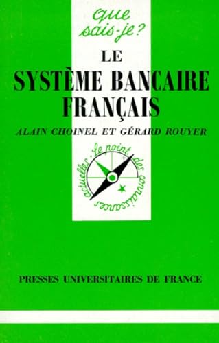 Couverture de Le Système bancaire français