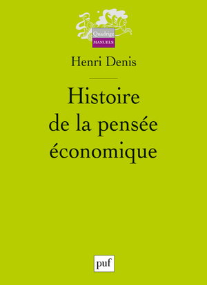 Histoire de la pensée économique