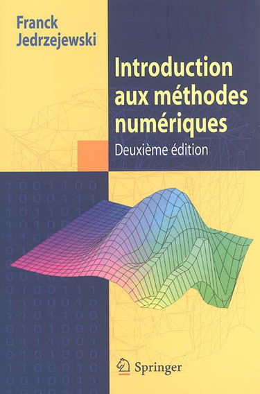 Introduction aux méthodes numériques