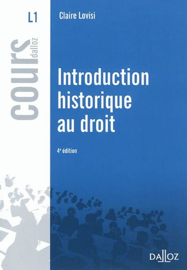 Introduction historique au droit