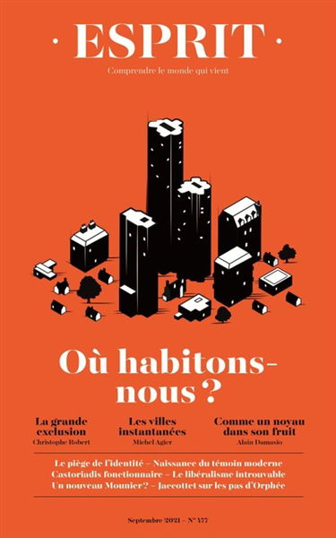 Esprit, n° 477. Où habitons-nous ?